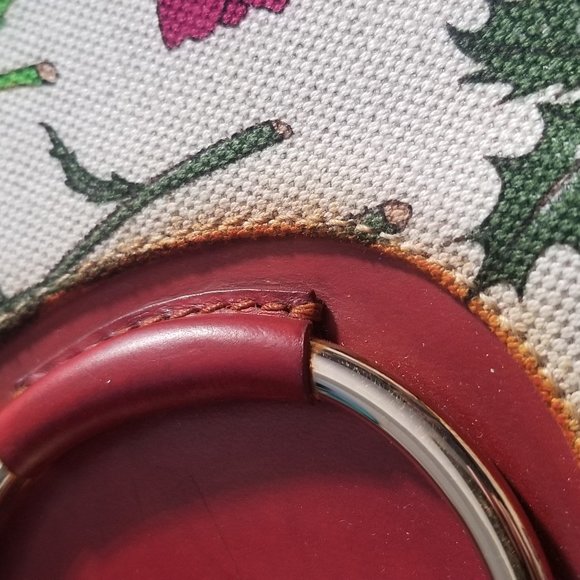 Gucci Horsebit Hobo Flora Canvas Shoulder Bag - Picture 4 of 15